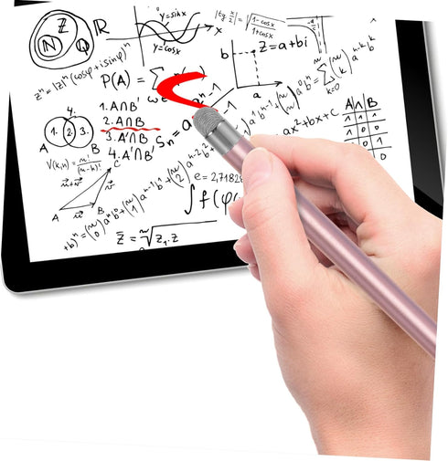 HOMSFOU 5pcs Capacitive Pen Tip Touchscreen Pen Tips, Mesh Fiber Stylus Tips Refill for Stylus Pen, M5 Replace Component