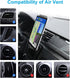 woleyi 4.7-11" Air Vent Car Tablet Mount, AC Vent Tablet Holder for Car, Universal Tablets Clamp Vent Clip, Compatible