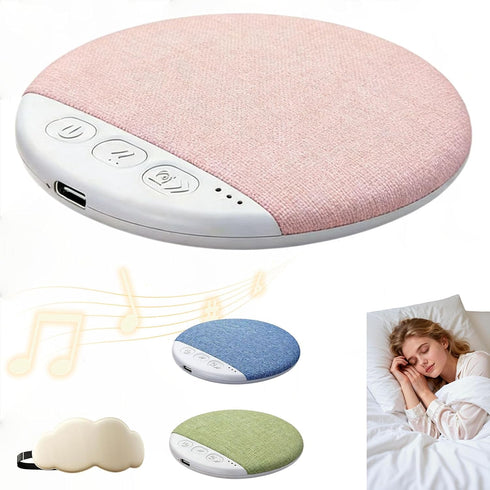 DRUOYIM 2026 New Sleep Pillow Speaker Timer Wireless Sleep Aid with Stereo Portable