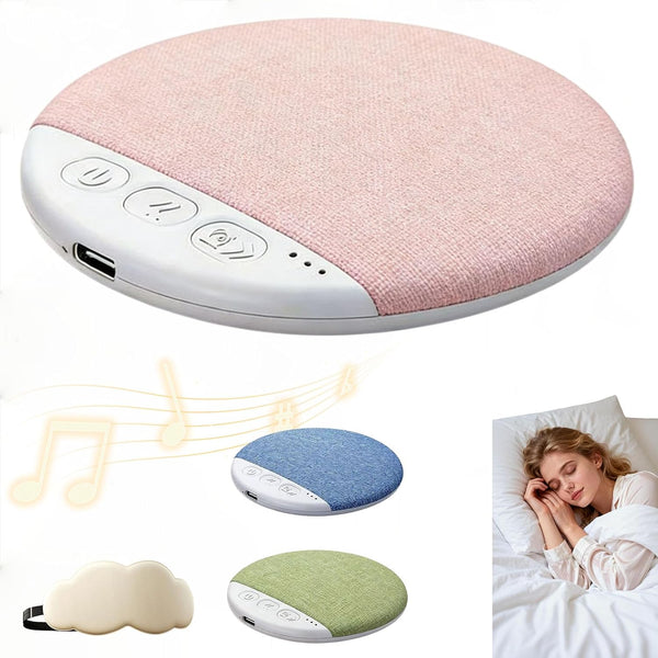 DRUOYIM 2026 New Sleep Pillow Speaker Timer Wireless Sleep Aid with Stereo Portable