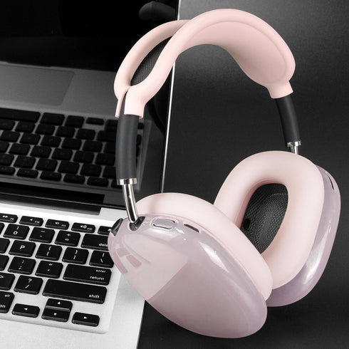 SOULWIT Protective Kit for AirPods Max, Headband Cover + TPU Case Protector + Silicone Ear Pads Cover