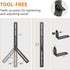 XINLEI 23 65 Inch 22 lbs SBR303 Universal Sound Bar Mounts with Detachable Long Extension Plates Fits Most to TVs