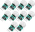 Weewooday 10 Pieces Am312 Pir Sensor Mini Pir Motion Sensor Infrared Human Body