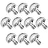 10 Pack Stainless Steel D Shaft D-Ring 1/4" Tripod Screw Adapter for Camera Camcorder Monopod Quick Release