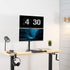 VIVO Free-Standing Dual Monitor Desk Stand, Holds 2 Ultrawide Screens up to 34 inches, Black, STAND-V002L