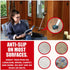 SECURITYMAN 120dB Jammer 400lbs Door Security Bar with Alarm (Detachable) - Siren Door Stopper Alarm - Adjustable