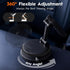 LIBAXIN 15W 360 12-17 Magnetic Car Phone Holder for MagSafe, Wireless Charging, Adjustable Dashboard Mount, Compatible