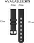 Band for Garmin Venu Sq 2/Music, Soft Silicone Replacement Watch Band for Garmin Venu 2 Plus (No Tracker)