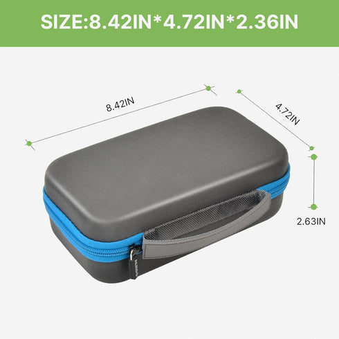 9V, 3V ALKOO Battery Organizer Case for AA AAA Batteries, Storage Holder Box with Mesh Pocket for C, Lithium Cells