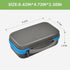 9V, 3V ALKOO Battery Organizer Case for AA AAA Batteries, Storage Holder Box with Mesh Pocket for C, Lithium Cells