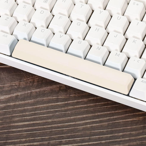 PATIKIL 6.25u Spacebar Keycaps, Universal PBT Replacement Accessories for MX Mechanical Keyboard, Beige