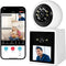 Two-Way Video Call Security Camera, 1080P Indoor Home Camera, Baby/Elderly/Sitter/Dog/Pet Camera with Mobile Apps