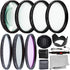 Ultimaxx 67MM Complete Lens Filter Accessory Kit - UV CPL FLD + Macro Close Up Set