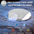 XITIPKL Bluetooth Pillow Speaker for Sleeping, Ultra-Thin Under Pillow Speaker for Side Sleepers, White Noise Sleep Aid