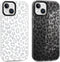 2 Pack Cheetah Cases for iPhone 13/14 (6.1") - Clear Leopard Pattern, Slim Shockproof TPU Cover for Women & Girls.