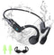 HIFI WALKER Bone Conduction Headphones for Swimming, IPX8 Waterproof Open Ear Headphones