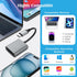 SAMKE 2-in-1 SD/SDHC/SDXC/MMC/Card, 3.0 15, USB C SD TF Card Reader, Micro SD Memory Card Reader for TF SD/Micro USB SD