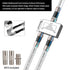 6FT RG6 Coaxial Extension Cable - White with F Connector, Low Loss, High Speed for Digital TV Aerial and Satellite