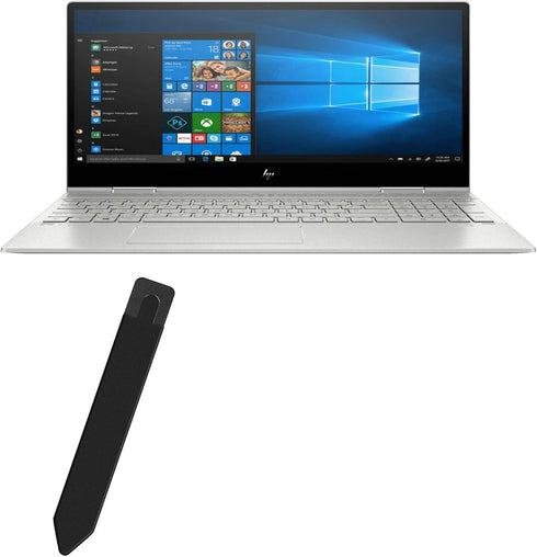 BoxWave Stylus Pouch for HP Envy x360 Convertible 2-in-1 Laptop (15.6"), Portable Self-Adhesive Stylus Holder (Jet