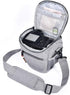 FOSOTO Compact DSLR Camera Bag, Shoulder Crossbody Case for Canon & Nikon with Waterproof Rain Cover