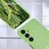 Samsung Galaxy A15 5G Case, Silicone Phone Case with 1 Screen Protector, Soft Anti-Scratch Microfiber Lining, Mint Green