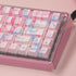 Hyekit PBT Keycaps, 144 Keys Cherry Profile Custom Keycaps, Bleeding Love Theme for Mechanical Keyboard