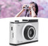 48M 1080P 8X MP3 Retro Compact Digital Camera Zoom with Playback Filters Frames Screen for Photography Enthusiasts