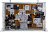 BELECO 8x6ft Fabric Spy Theme Detective Photography Backdrop Detective Board with Crime Scene Photos Fingerprint Clues
