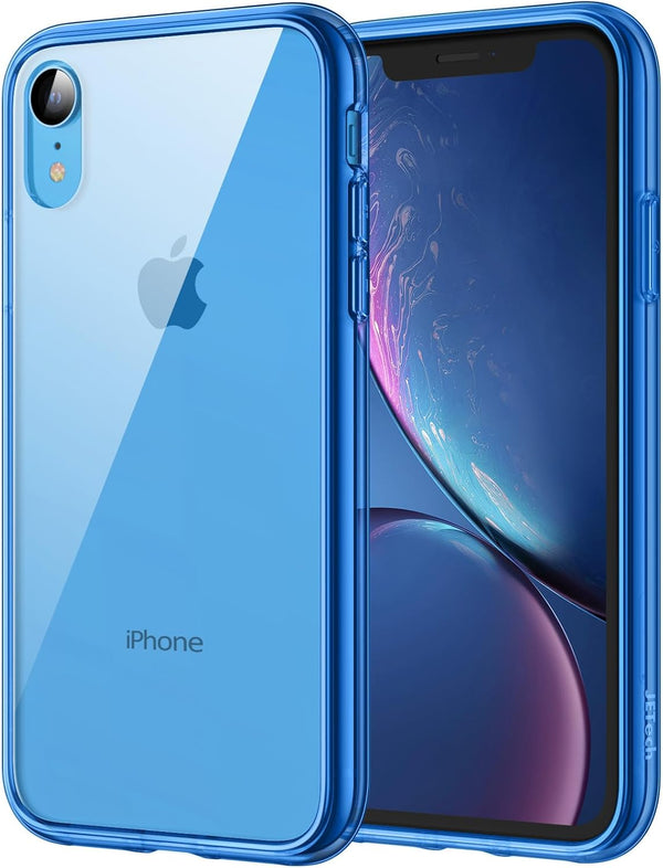 JETech Case for iPhone XR 6.1-Inch, Anti-Scratch Clear Back, Non-Yellowing Shockproof Bumper Cover