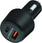 Car and Driver USB C 48W Car Charger Adapter with Fast Power Delivery (PD) Port, Dual Charger for iPhone