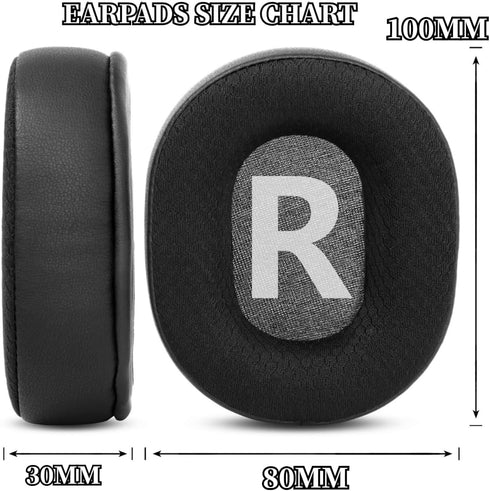 Upgrade your AKG K361 K371/BT Studio Headphones with K361 BT Black Replacement Ear Cushions (2 Pack).