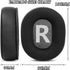 Upgrade your AKG K361 K371/BT Studio Headphones with K361 BT Black Replacement Ear Cushions (2 Pack).