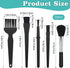 CUTEABC Set-5 Anti Static Brush Piece Keyboard Cleaning Brush and ESD Safe Electronic Dust Cleaning Brushes Kit