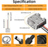 Zeizafa 30V 3.5A 12V 24V Small Electric Converter Input Overcurrent Defense Designs Aluminum for Mobile Power Systems