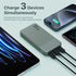 NOBIS Portable Charger 10000mAh Power Bank, 35W Fast Charging with C to C Cable and Digital Display for iPhone, iPad,