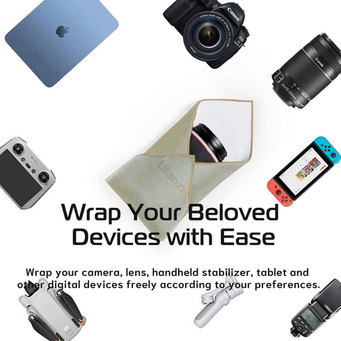 ULANZI Magic Universal Storage Cloth, Easy Wrapping for Camera & Digital Accessories - 45 * 45cm