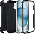 Saiboro 15 15 2 15Case Compatible with Defender iPhone Case with Clip,Holster with Kickstand,for Heavy Duty iPhone