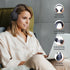 PowerLocus Bluetooth Headphones Over Ear, 50H Playtime, Wireless Headset with Microphone and HiFi Stereo Deep Bass