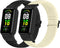Solo Loop Elastic Nylon Bands for Amazfit Band 7, Soft Adjustable Stretchy Sport Replacement Strap