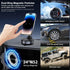 PoseStar London 360 Vacuum Magnetic Car Phone Holder - Foldable Phone Mount with Alloy Support, Strong Suction