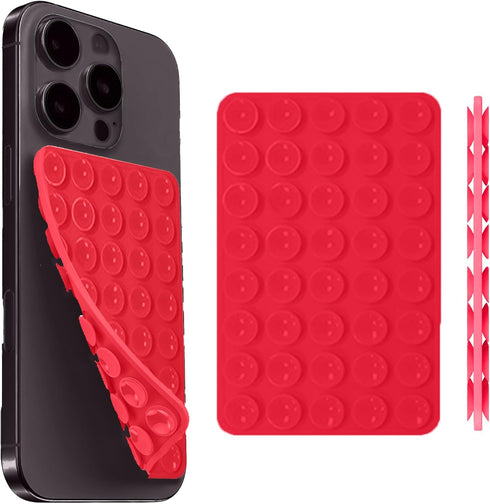 Generic Double Sided Silicone Suction Cup Phone Holder,Non Slip Sticky Grip, Silicon Adhesive