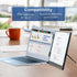 VIVO 18.5 inches, STAND-PM01A Portable Monitor Holder for Laptop Screen Extender, Fits Laptops up to Black