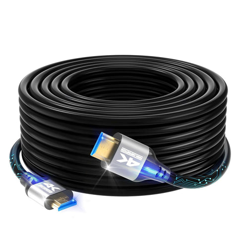 Zazalon 4k HDMI Cable 50 FT,High Speed HDMI 2.0 Cord, Support 4K@60Hz, ARC,
