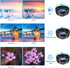 Criacr 210 120 25X 2X 6 7 1 Phone Camera Lens, Fisheye Wide Angle Macro Telephoto Star Lens CPL Kaleidoscope in Phone