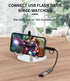 iPhone OTG Cable Dongle (2Pack) USB A Female to Lightning + USB C Male Adapter for iPhone 15 Pro Max Plus iPad Pro