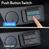 Qidoe 72W 12V 36W 3.0 18W 3 12V USB Outlet Panel Wall Mount, USB C and Dual QC Car USB Port Charger Socket with Button