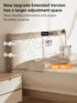 SAIJI 47" 4.7-13" Gooseneck Tablet Holder for Bed, One-Hand Adjustable, Length, Upgraded Base, iPad Holder Stand