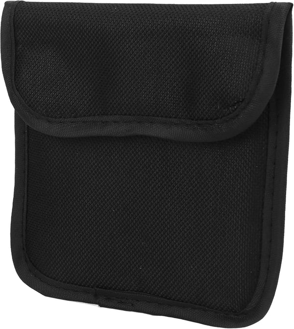 Filter Case, 1 Pocket Camera Lens Filter Carrying Case, Nylon Waterproof Storage Bag for Filters Up to 82mm