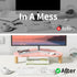 16.5In AFOOYO Monitor Stand Riser,Cloud-Shaped Sturdy Wood Computer Monitor Riser Wirh Drawer, Multi-Purpose Desktop