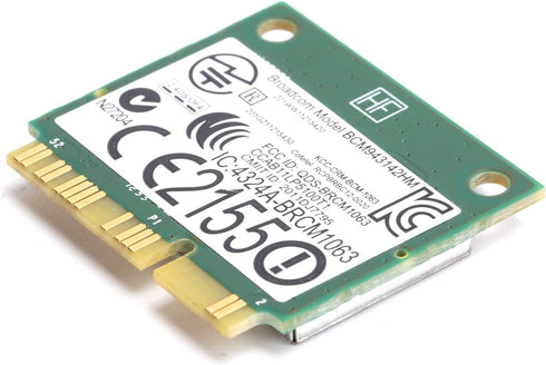 Mini Wireless Network Card, bcm43142 bcm943142hm dw1704 Mini PCIe WiFi Bluetooth 4.0 Card for Dell
